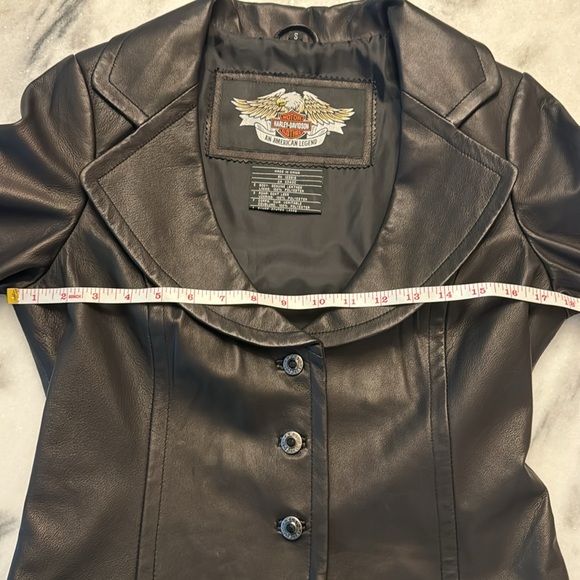 Harley Davidson women’s leather jacket size small - Picture 15 of 16